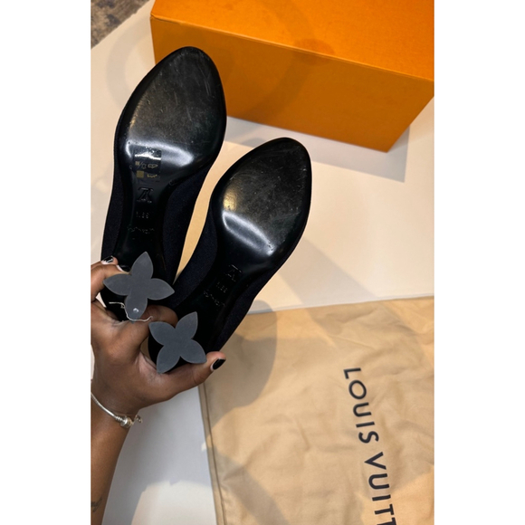 Women's Louis Vuitton Boots Black Size 39.5 - Picture 7 of 8